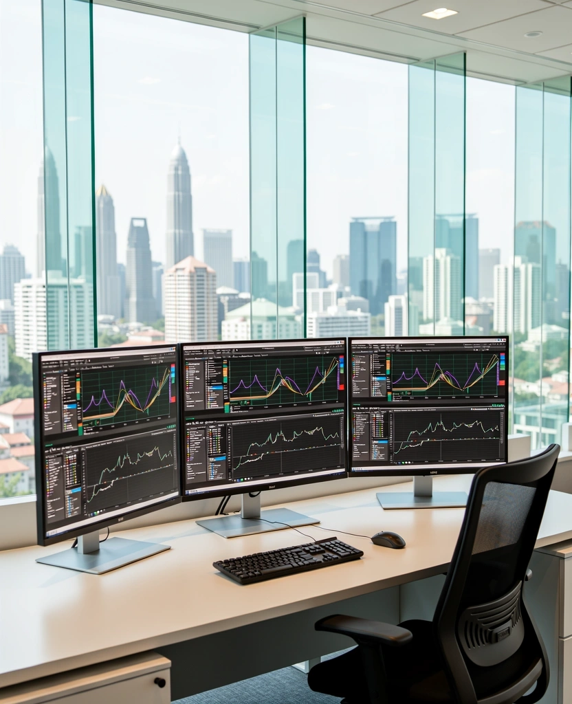 Persekitaran kerja profesional di Kuala Lumpur